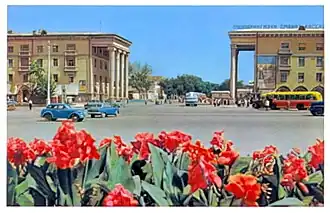 Площадь Бешагач, 1958 год