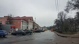 вид в направлении улиц Батюка и Покровской