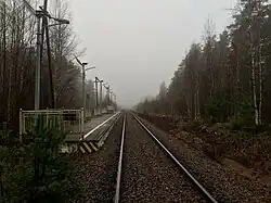 Вид в сторону ст. Приморск.