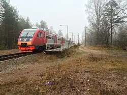 Пригородный на Выборг.