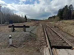 Вид с автомобильного переезда