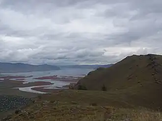 Вид на Енисей с Подкунинских гор