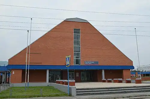 Железнодорожный вокзал ст. ТаксимоИнтерьер вокзала ст. Таксимо