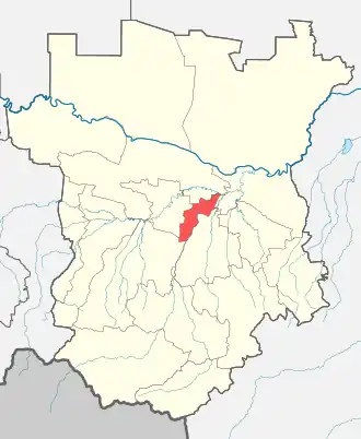 Город Аргун на карте