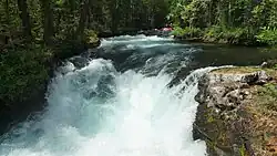 Порог Катапульта на реке Жомболок