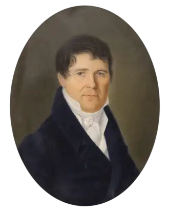 Неизвестный художник первой четверти XIX ст. "Портрет И.П. Глазунова". НОХМ.