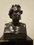 И. П. Витали. «Портрет А. С. Пушкина». 1837. Саратовский художественный музей имени А. Н. Радищева
