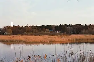 Общий вид на посёлок с севера