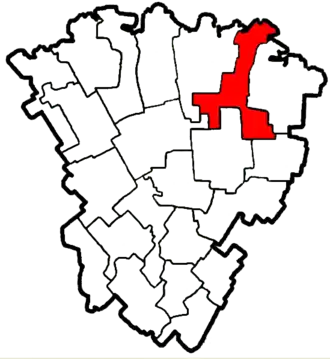 Приорельский сельский совет на карте