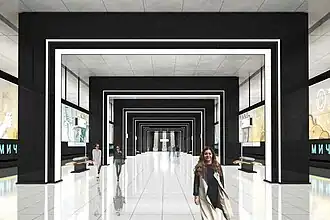 Дизайн-проект станции «Академическая», 2020 год