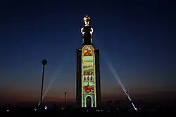 Проекционное шоу, 2 августа 2014 года