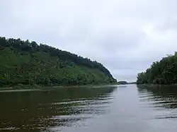 Протока Индюга.