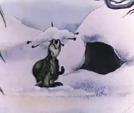 Кадр из мультфильма «Про черепаху»