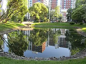 Пруд в Пионерском саду