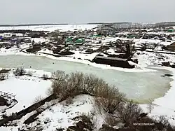 Пруд в селе Надеждино