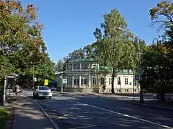 Дом Китаева у пересечения Дворцовой улицы с Пушкинской улицей