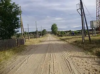 Сосновка. Клубная улица