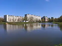 Разлив Дачной возле улицы Танкиста Хрустицкого