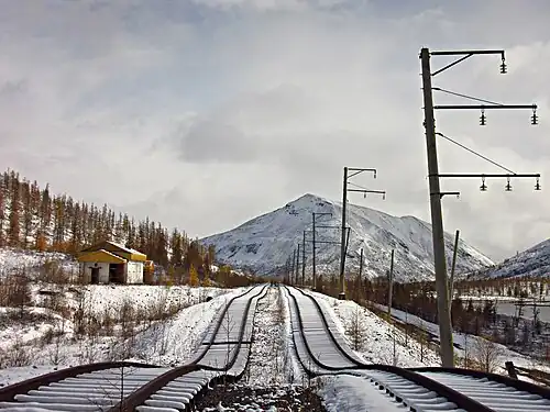 Разъезд 60 км ветки Новая Чара