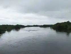 Вид с моста на автотрассе Хабаровск&nbsp;— Комсомольск-на-Амуре