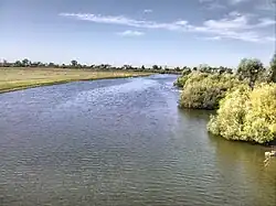 Вид на реку с моста