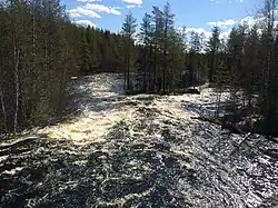 Вид по течению.