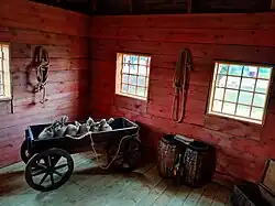 Амбар. Внутреннее убранство