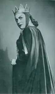 Римма Баринова в роли Ортруды в опере «Лоэнгрин» Рихарда Вагнера.