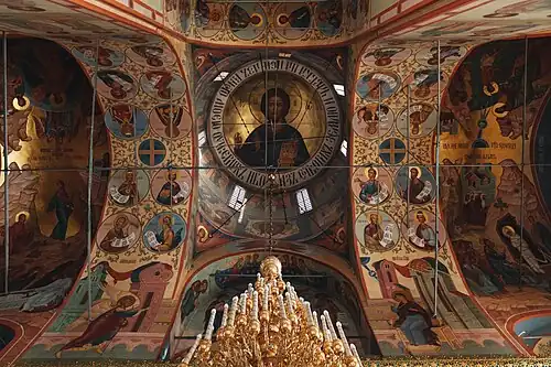 Роспись сводов и купола