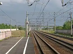 Вид на юго-восток, в сторону платформы Соколов Ручей