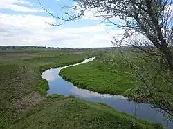 Река Черлена у села Костичаны