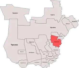 Старогладовское сельское поселение на карте