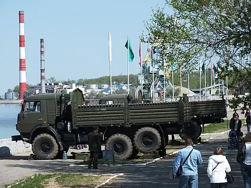 Салютная установка, Хабаровск, 9.05.2014