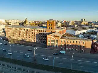 Здание Новой бумагопрядильной мануфактуры на Обводном канале