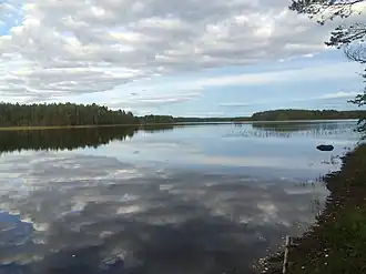 Вид с западного берега