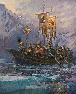 Easter Procession. Saint Innocent.