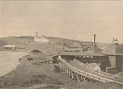 Вид на плотину (1886)