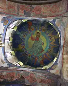 Фреска «Вознесение Иисуса»