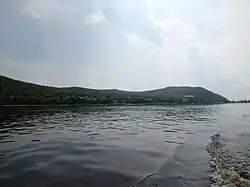 Село Воронежское-3, вид с акватории Амура