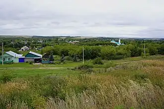 Панорама села Теньки