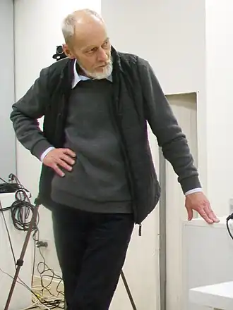 Сергей Шаров-Делоне на Школе общественного защитника в Ельцин-центре, 21 октября 2017 года.