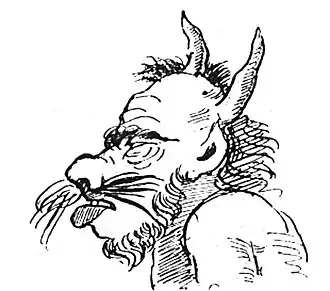 «Старый бес», рисунок А. С. Пушкина