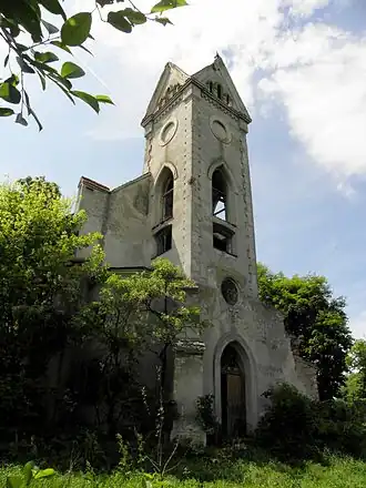 Руины костёла