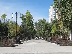 Сквер на улице Вавилова