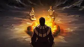 Отец рассказывает Тарлоку и Ноатакуправду о себе