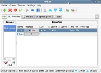 Скриншот программы FatRat