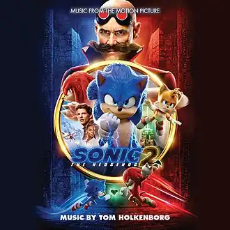 Обложка альбома Тома Холкенборга «Sonic the Hedgehog 2:Music from the Motion Picture» (2022)