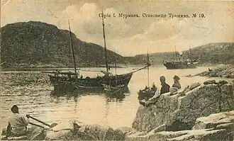 Становище в губе на рубеже XIX и XX веков