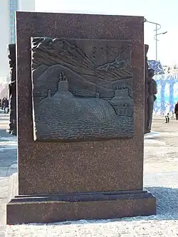 Владивосток — пункт базирования Тихоокеанского флота России. Атомная подводная лодка.