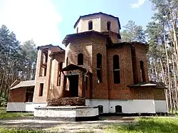 Свято-Николаевский храм в стадии строительства (июнь 2021)